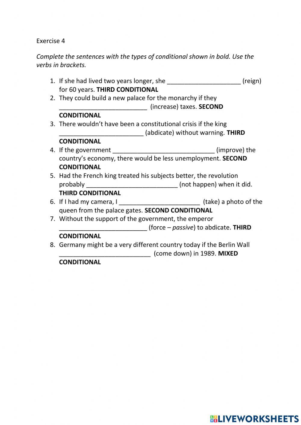 IE3, Unit 5, Grammar and Vocabulary, Exercise 4