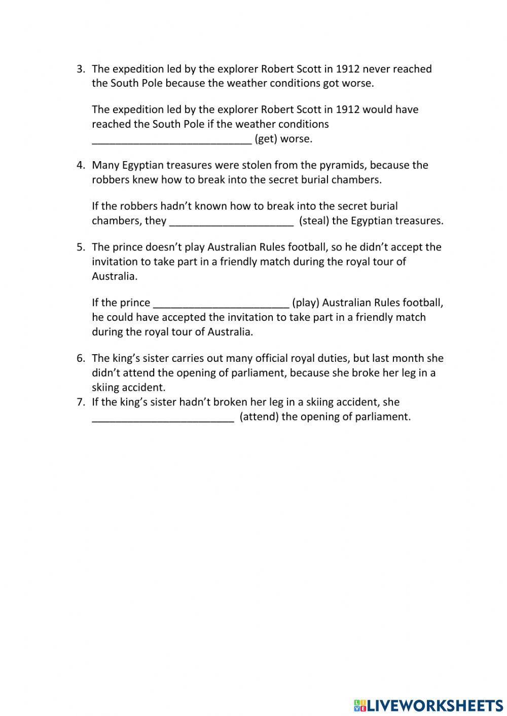 IE3, Unit 5, Grammar and Vocabulary, Exercise 5