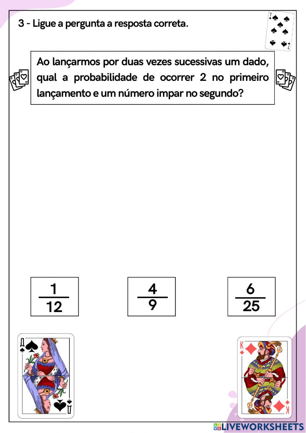 Eventos equiprováveis