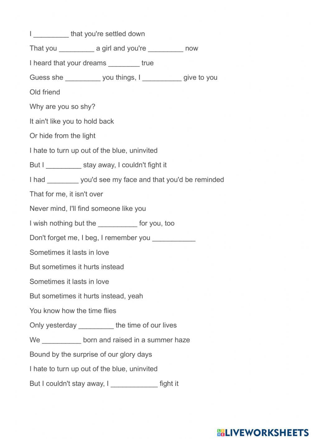 Adele Someone like you