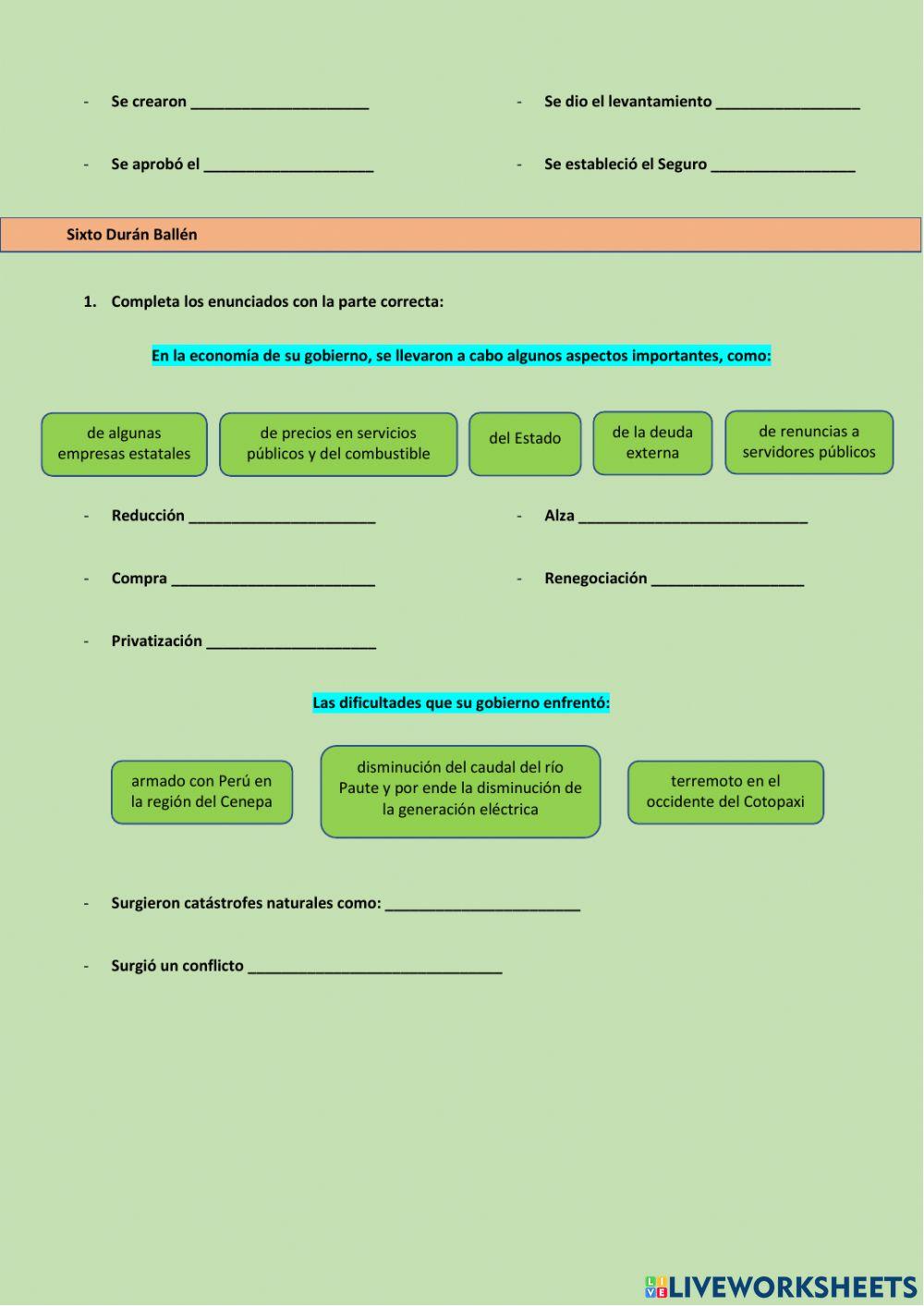 Gobiernos de León Febres Cordero, Rodrigo Borja y Sixto Durán Ballén