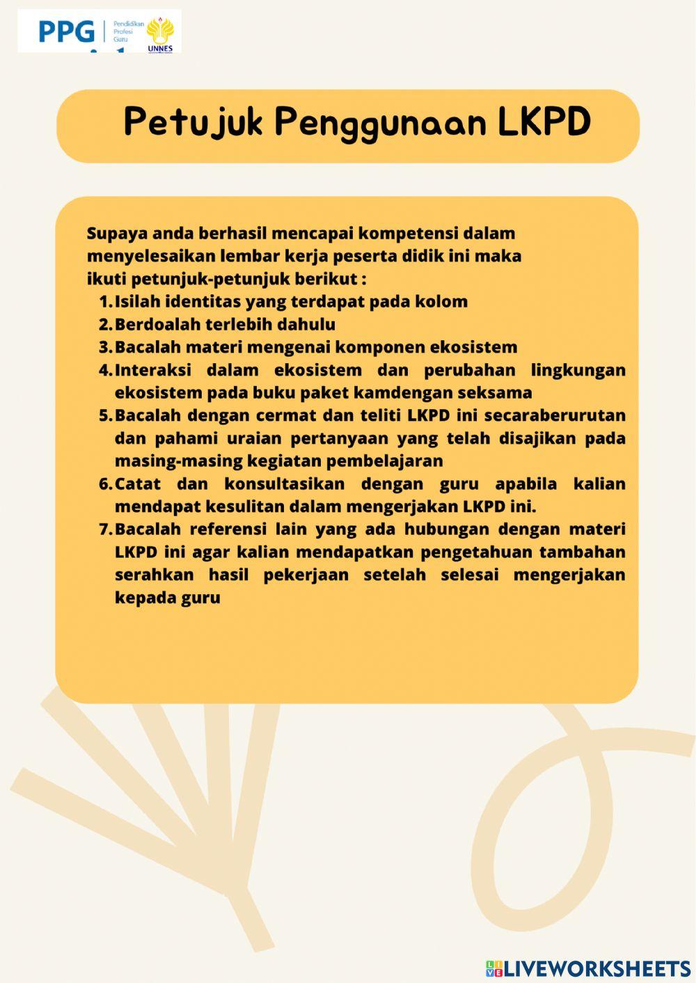 Lkpd 1 pencemaran lingkungan