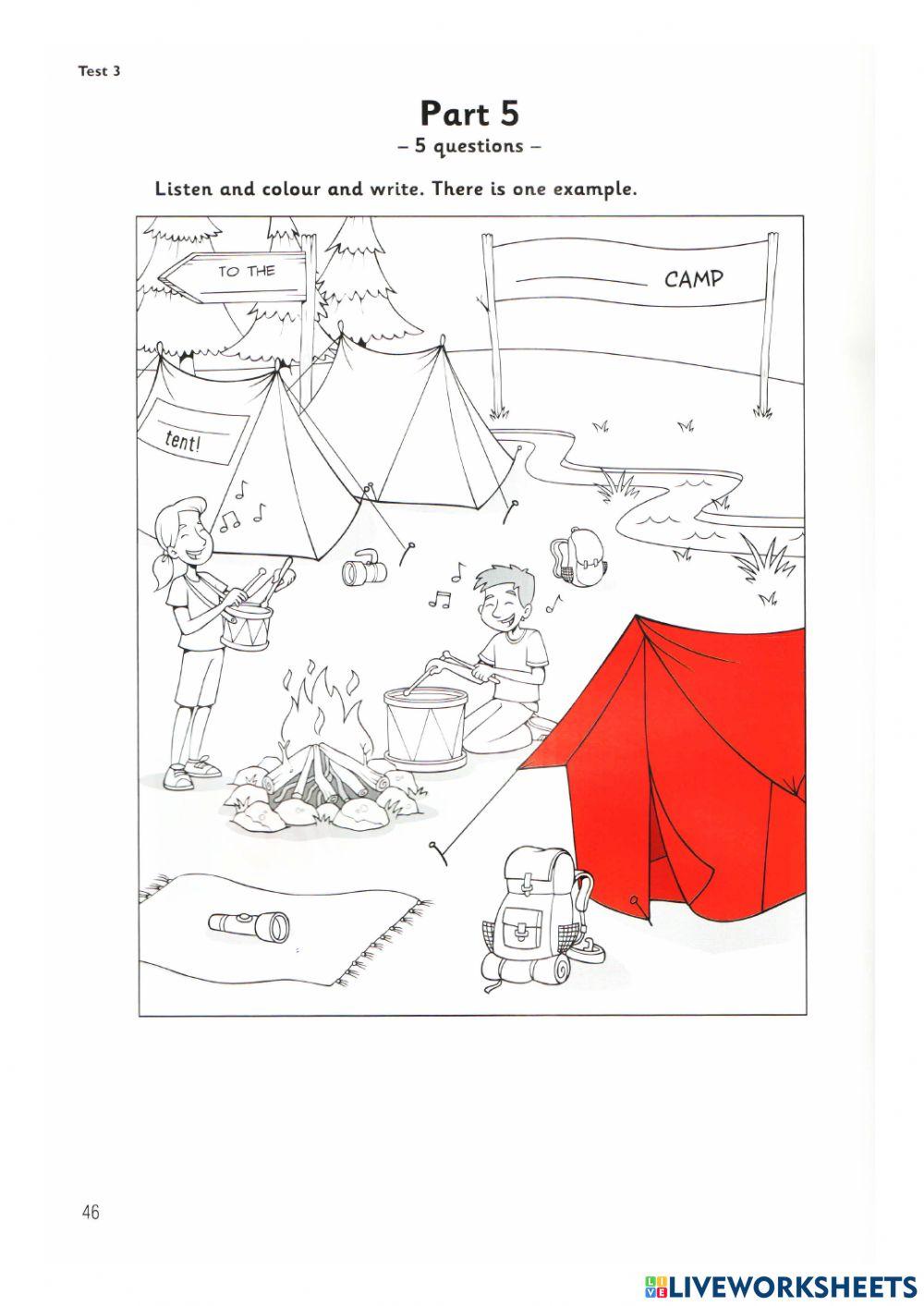 Flyers listening part 1,5