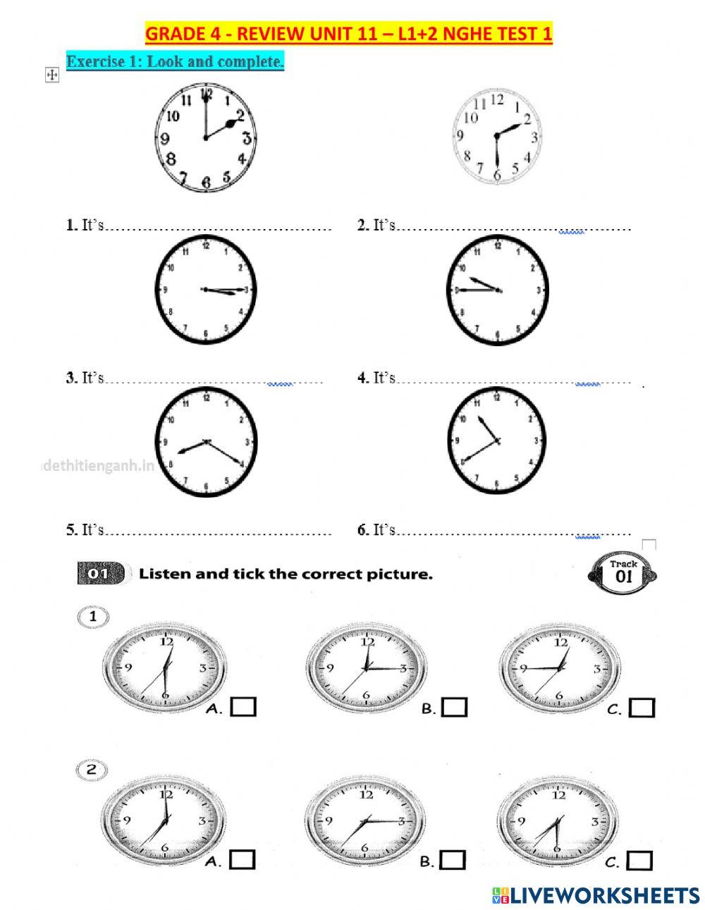 G4-u11 listening test1