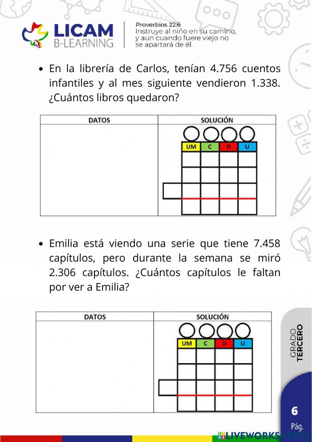 Operaciones básicas