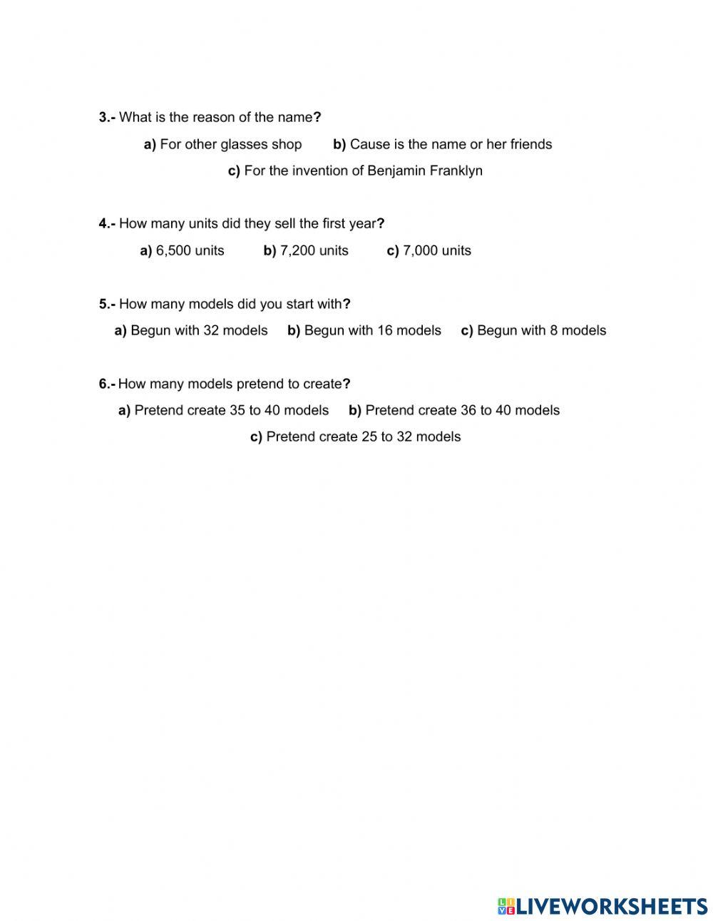 Mexican Entreprenur Reading