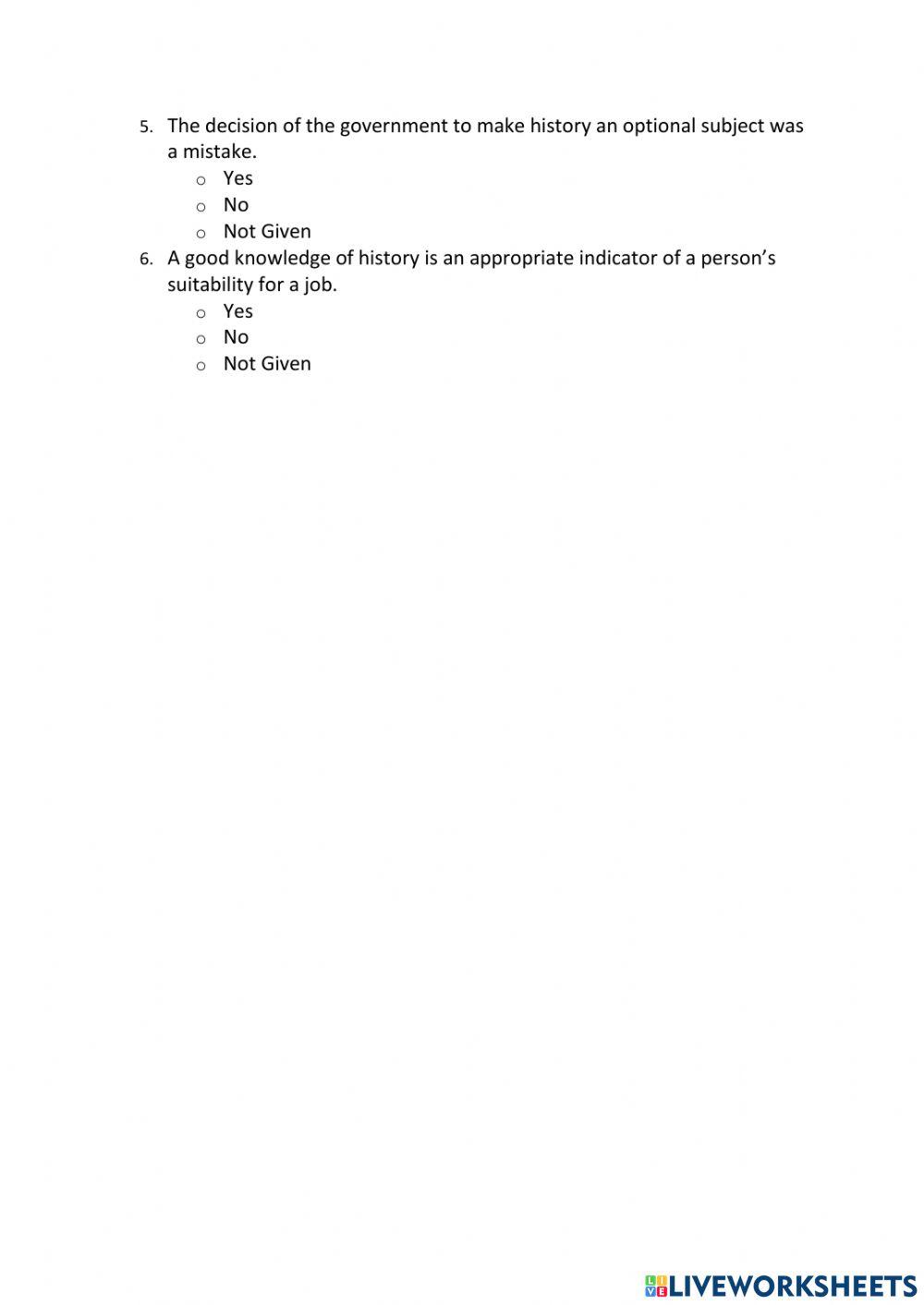 IE3, Unit 5, Reading, Exercise 9