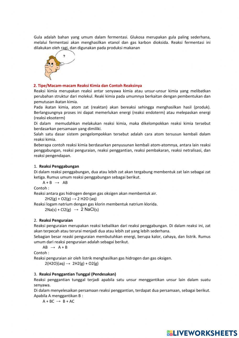 LKPD Penyetaraan Persamaan reaksi