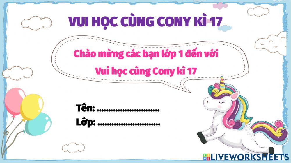 Vui học cùng Cony kì 17