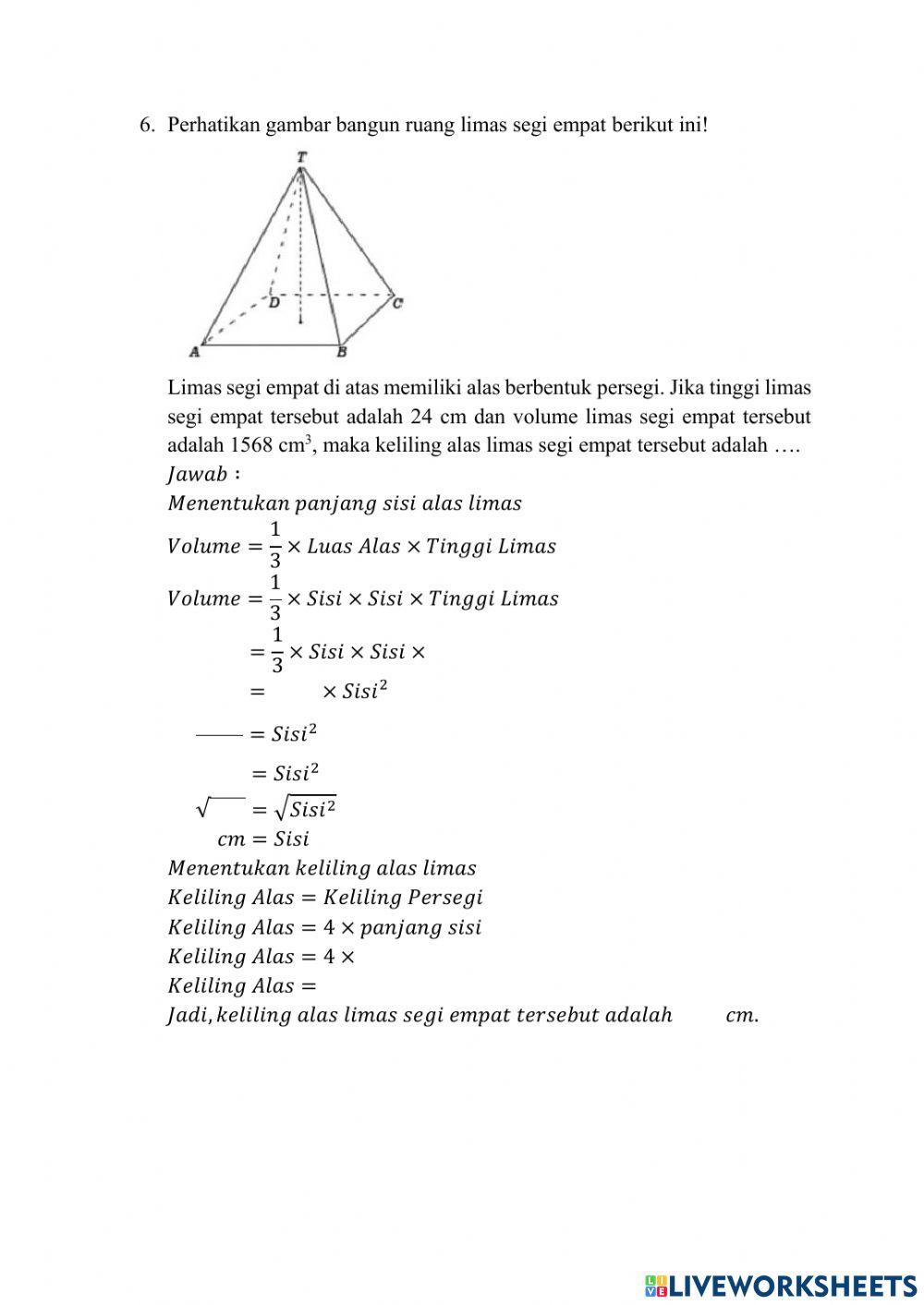 LKPD Limas Segi Empat