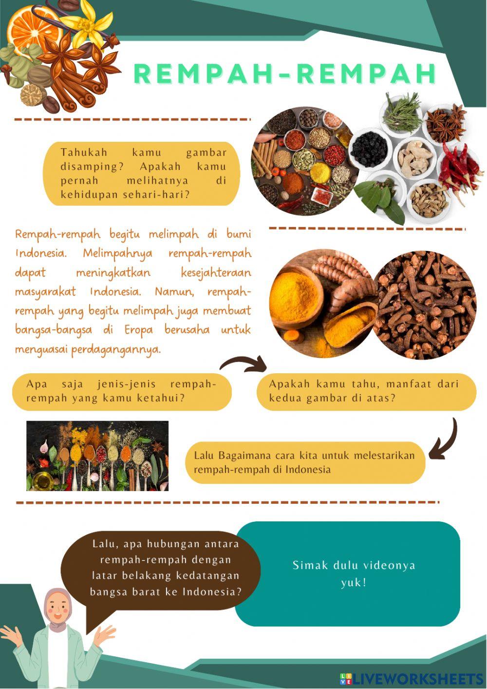 E-LKPD Kedatangan Bangsa Barat ke Indonesia