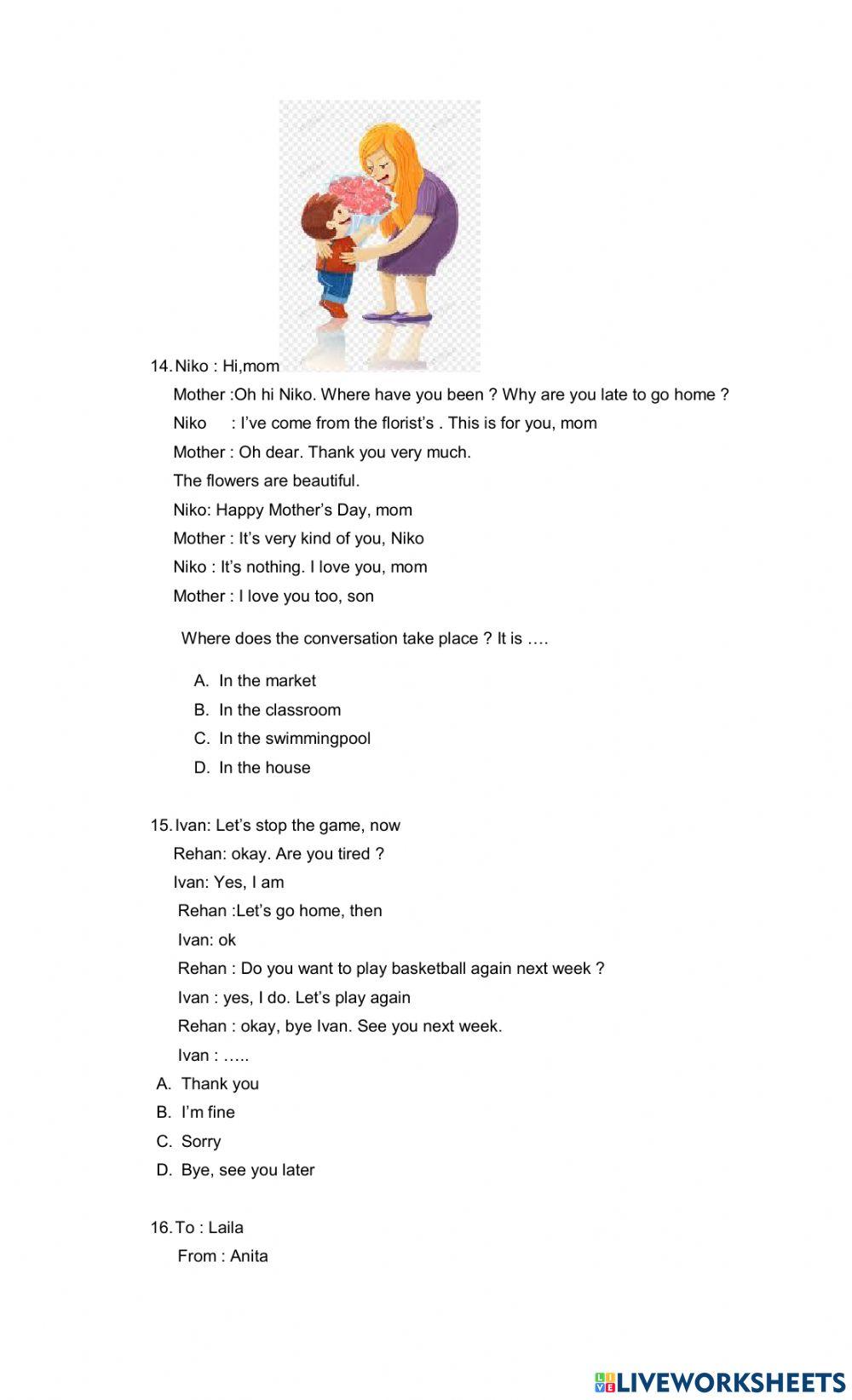 Soal PAS ganjil kls 7