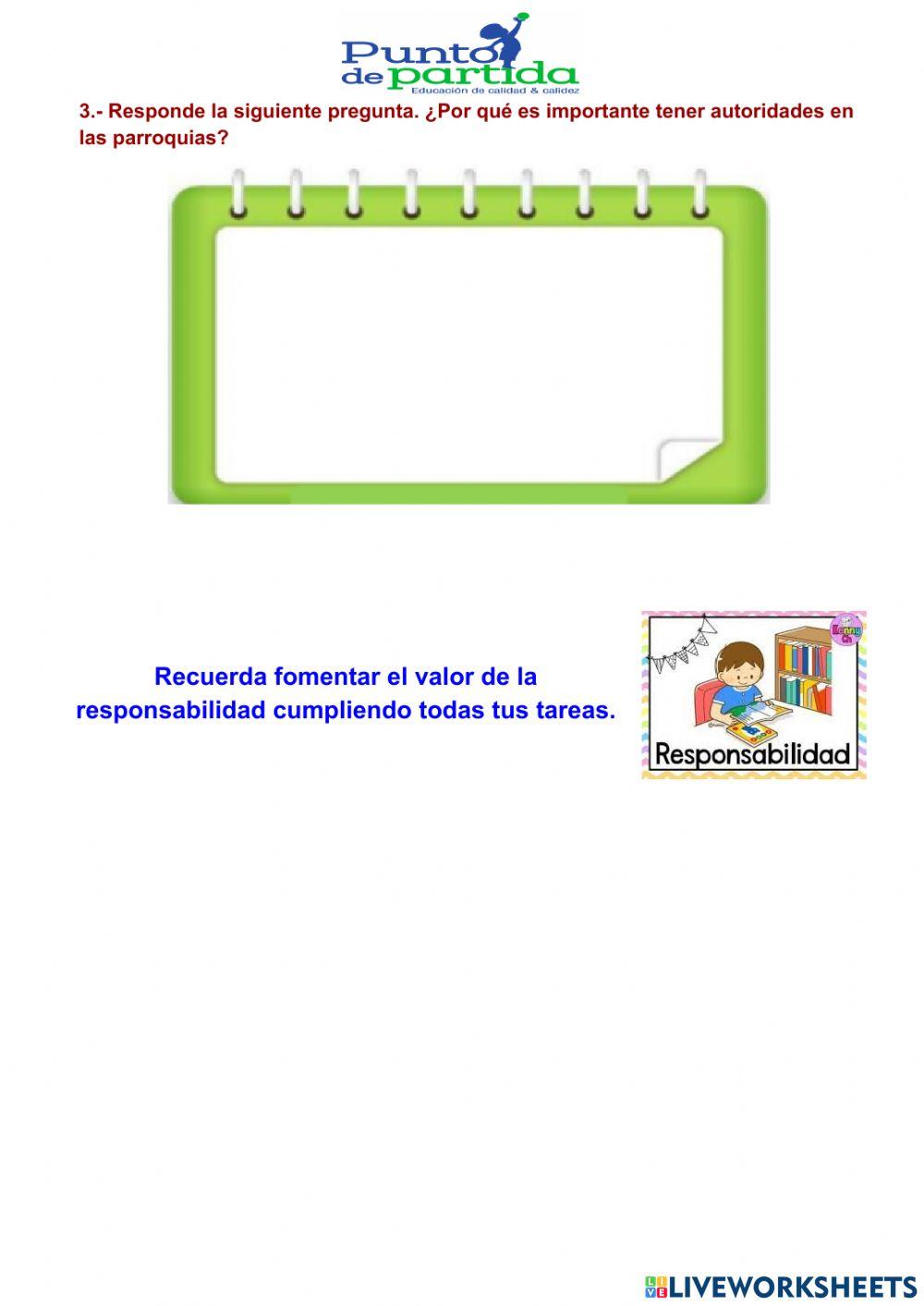 Autoridades de la parroquia