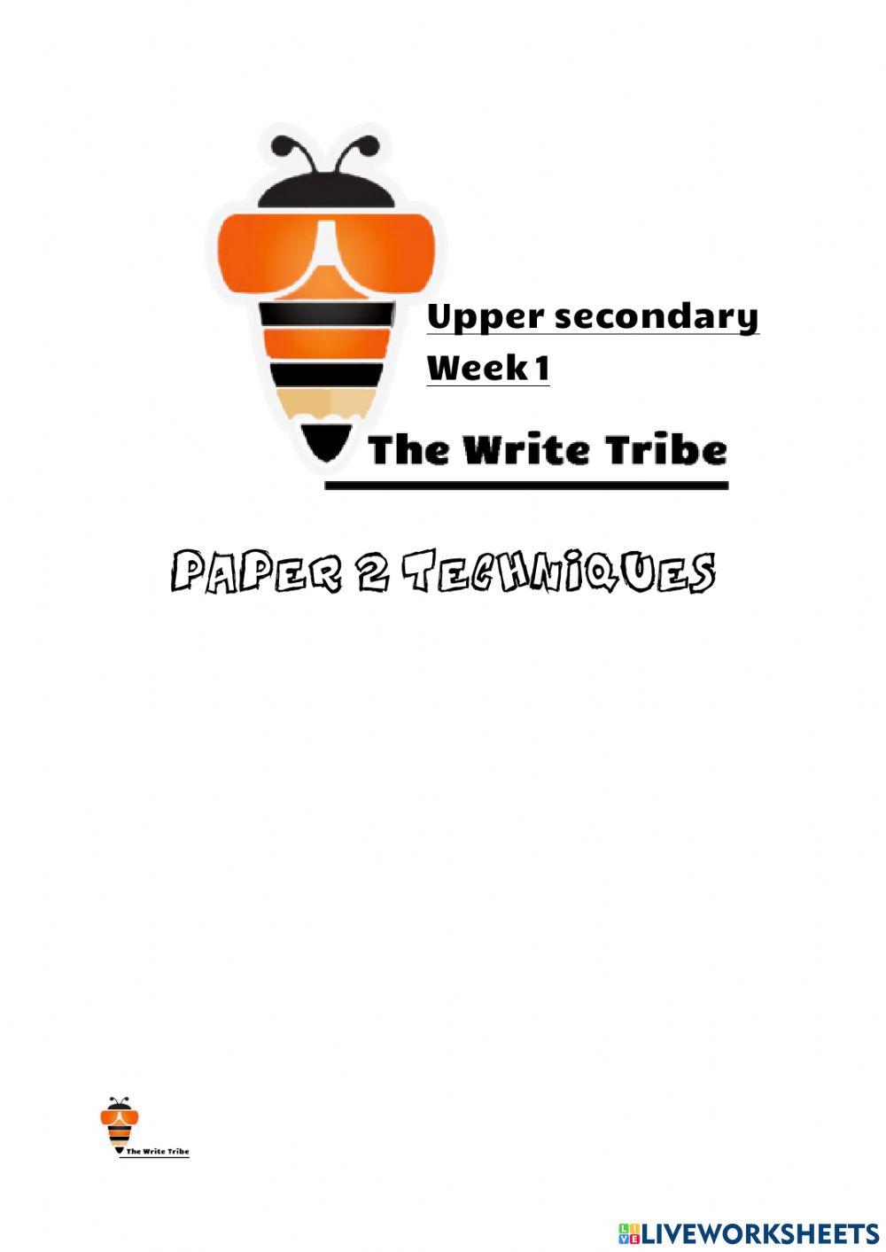 2023 Week 1 Upper Sec Part 1