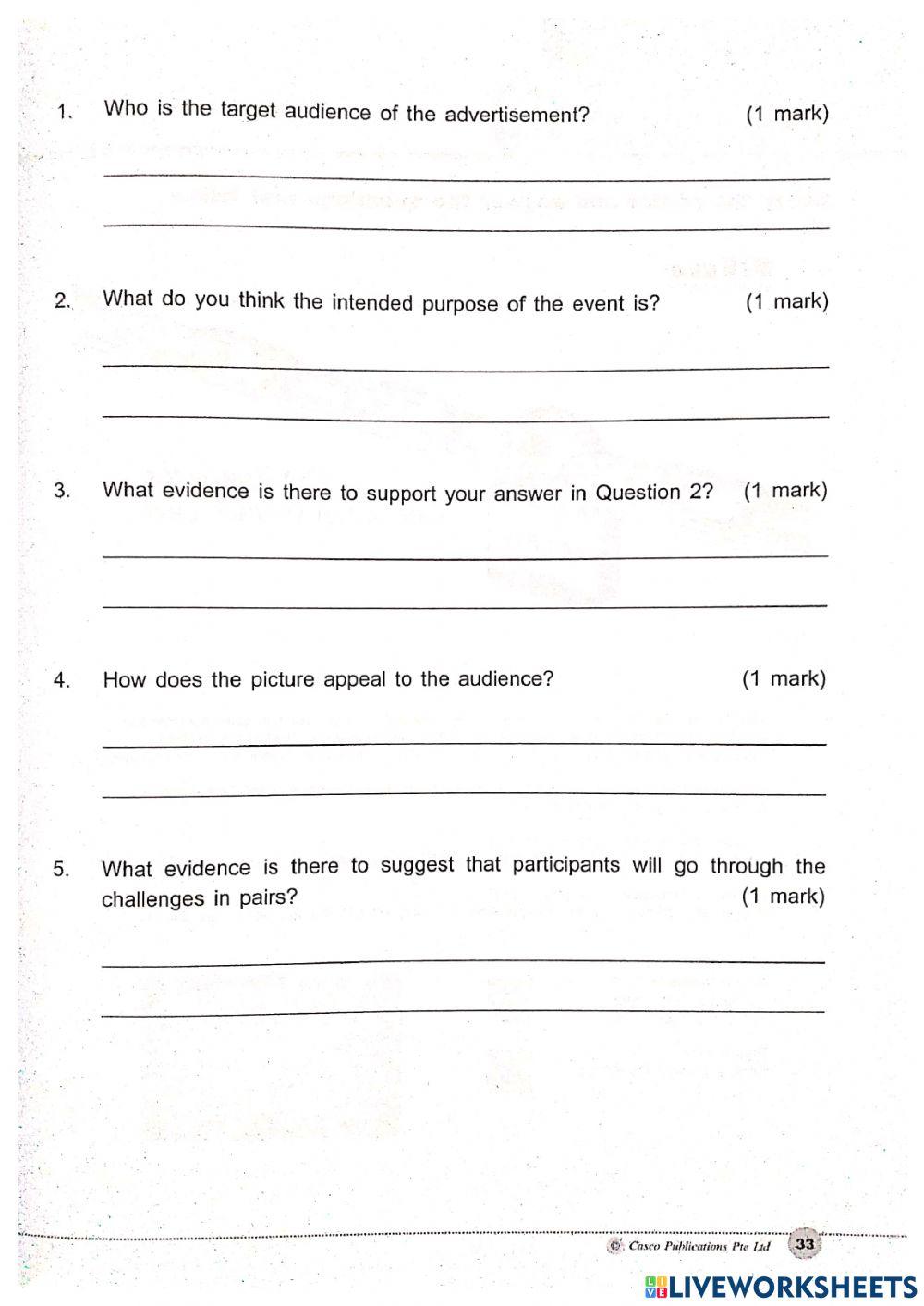 2023 Week 1 Upper Sec Part 1