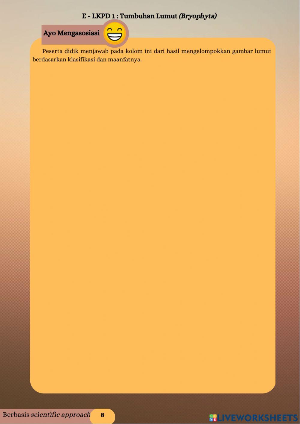 Lkpd elekttronik tumbuhan lumut