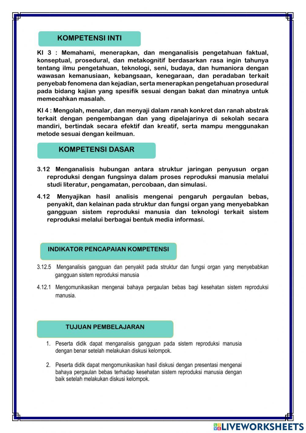 Gangguan sistem reproduksi manusia