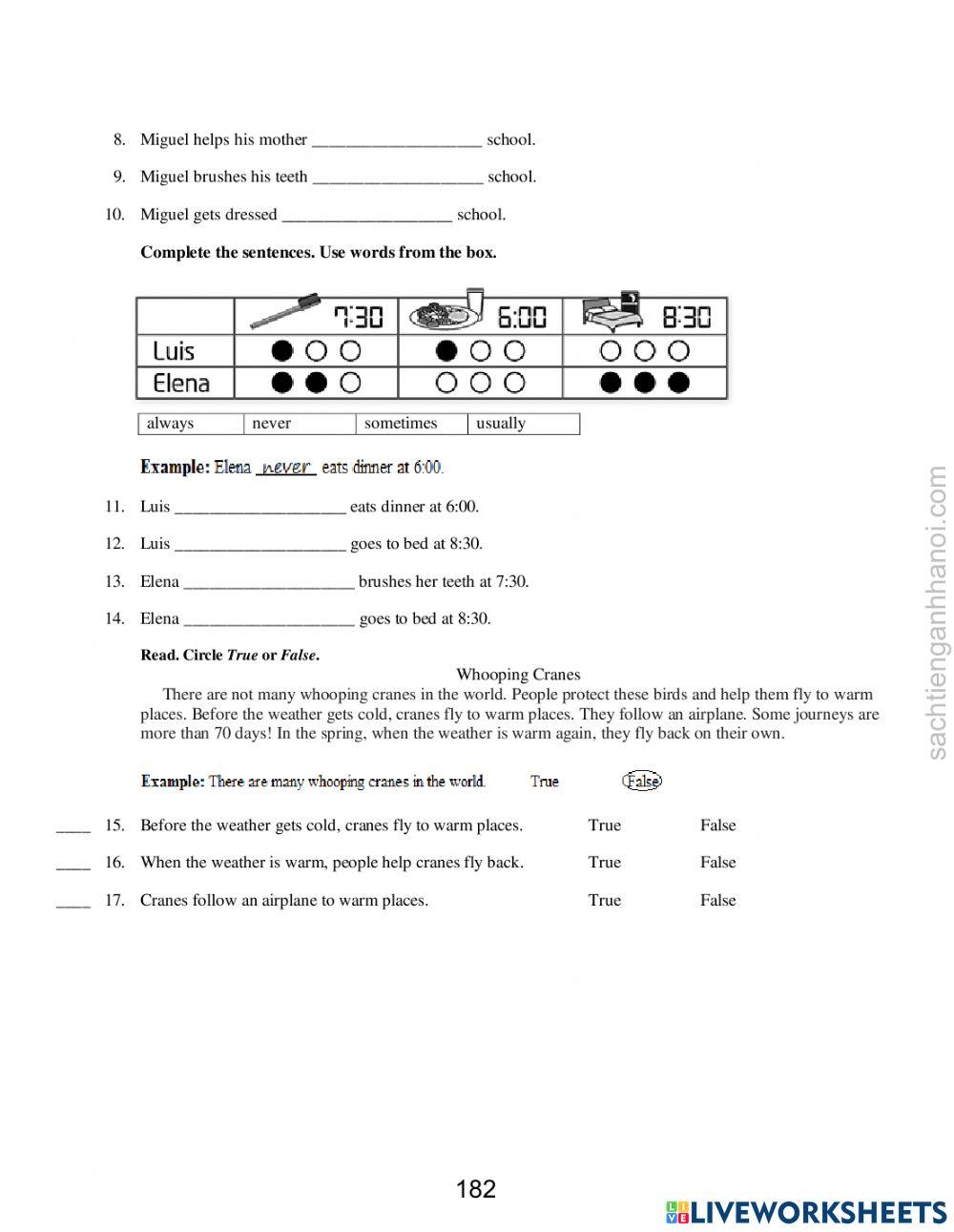 OW3 - Unit 1 - A helping hand