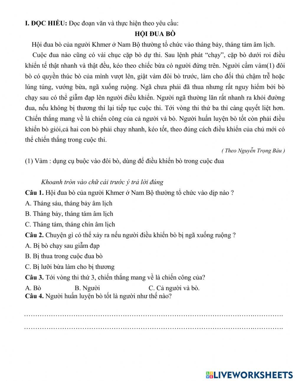 MRVT: Lễ Hội. Dấu phẩy