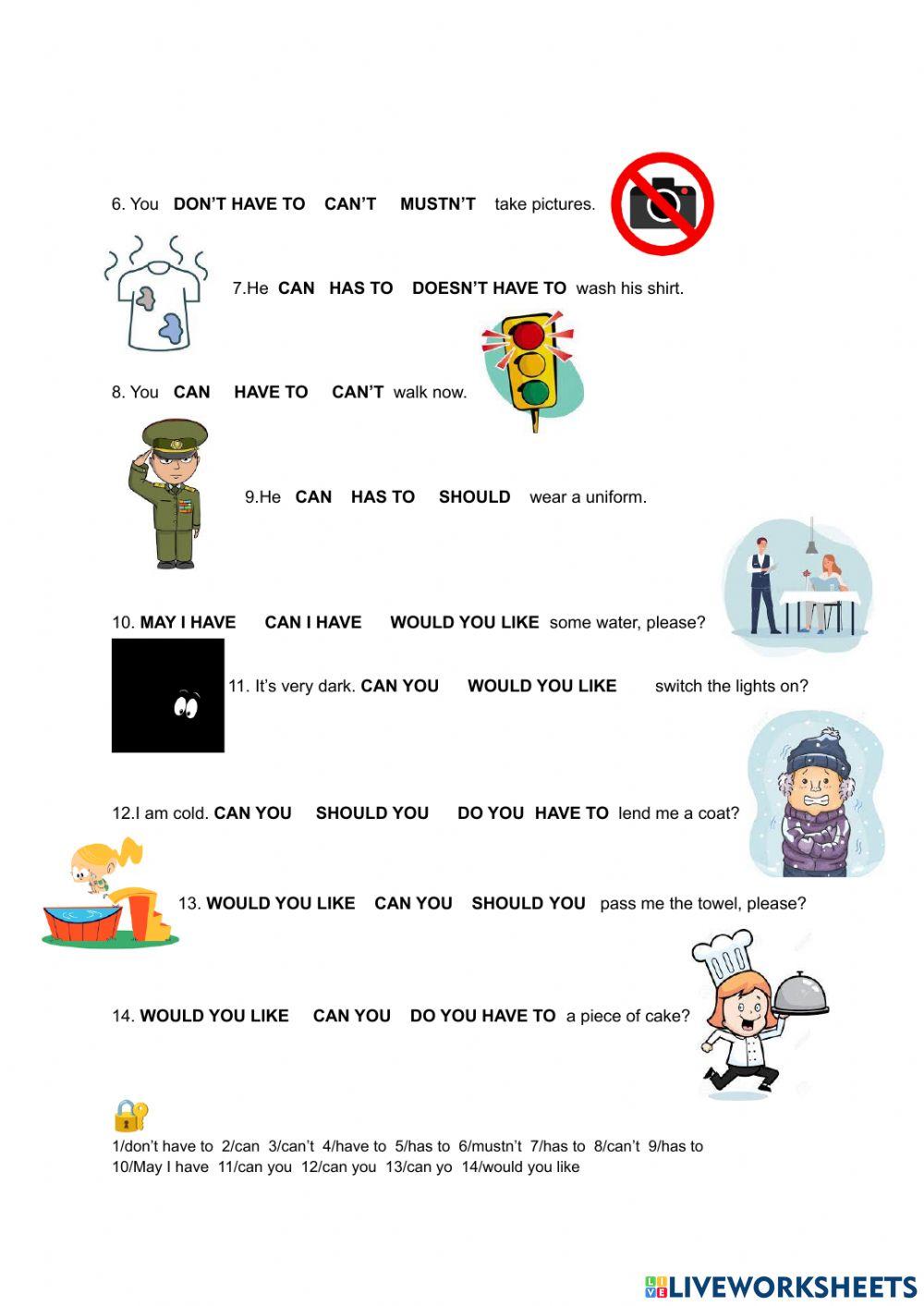 Modal verbs