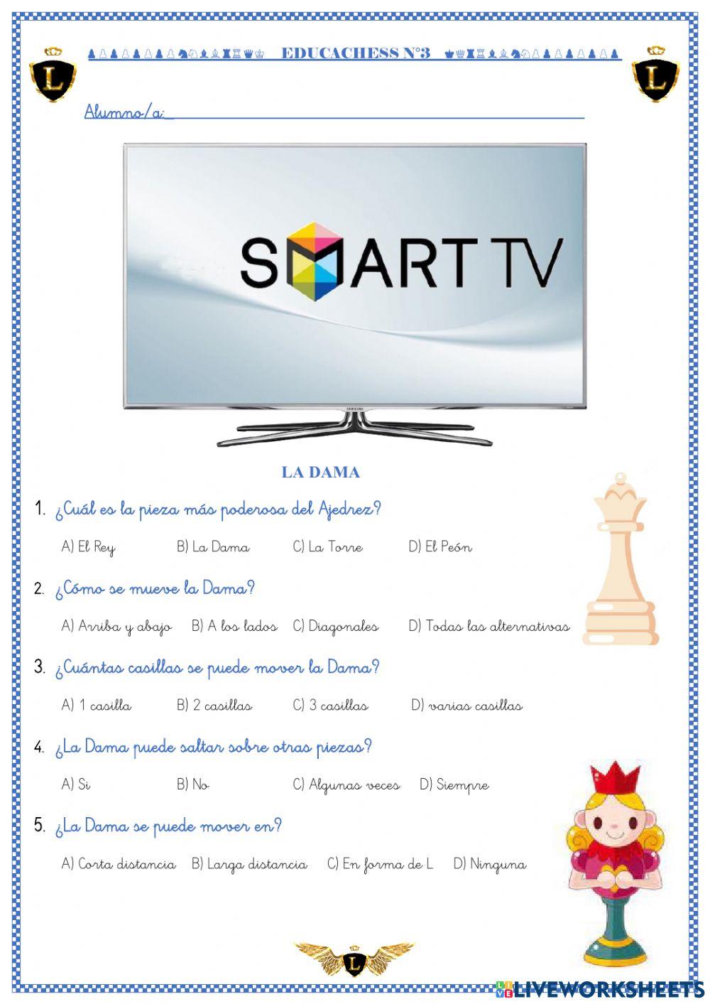 La Familia del Ajedrez: Examen 3