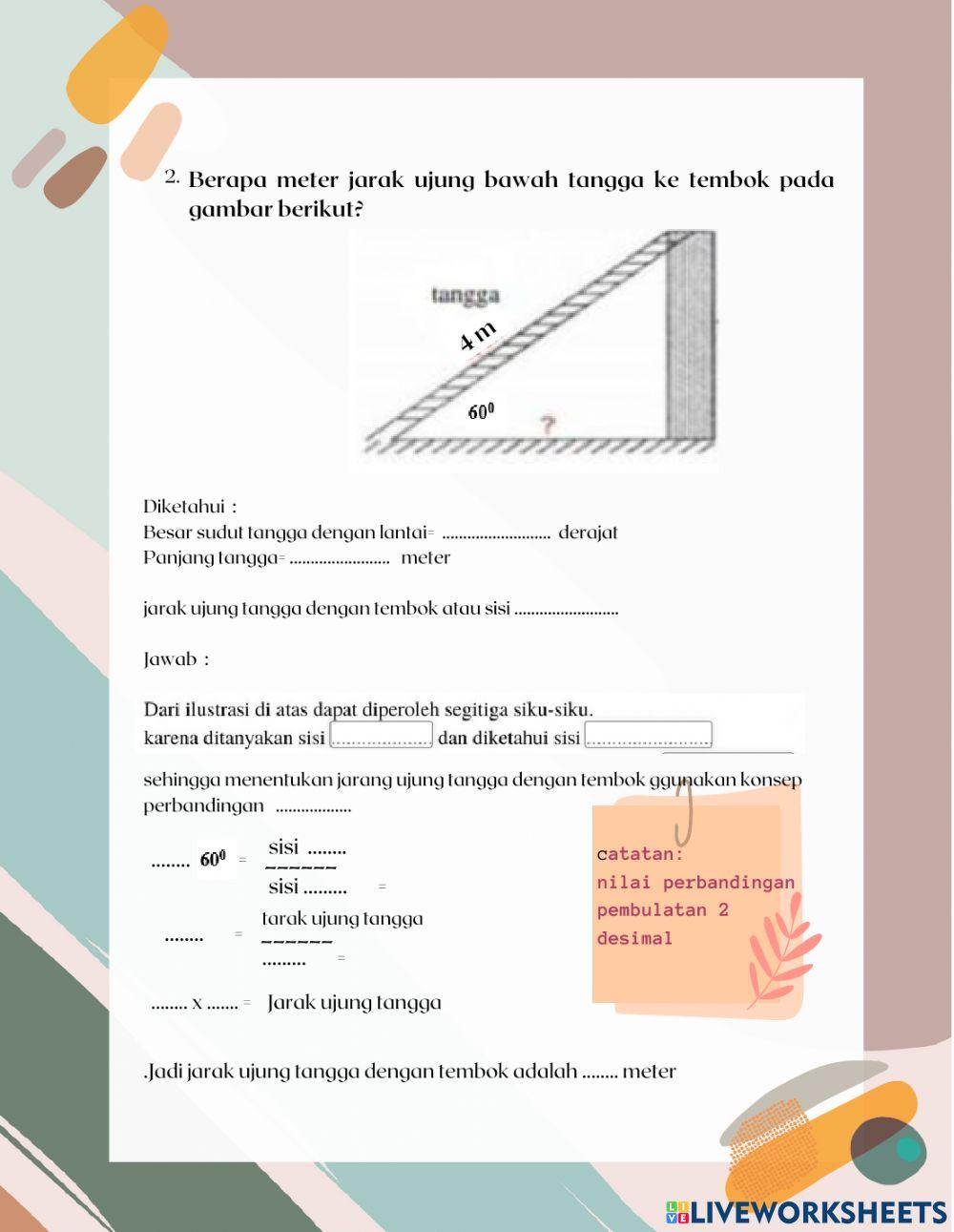 POST TEST trigonometri
