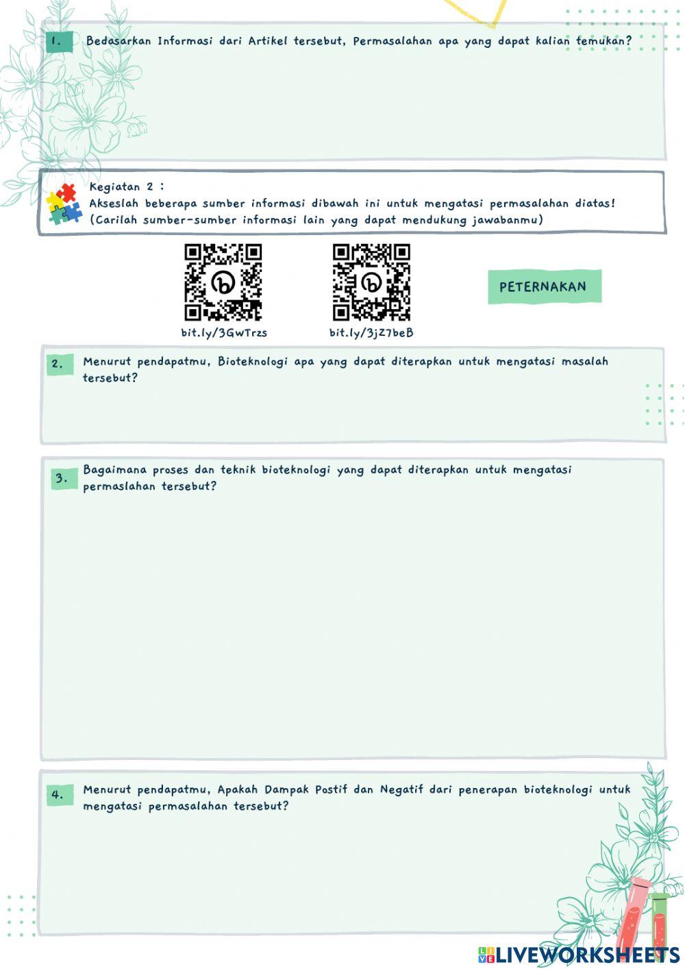 Bioteknologi Peternakan