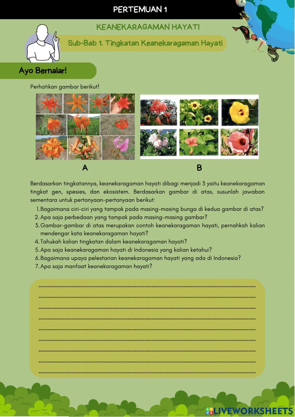 E-lkpd keanekaragaman hayati
