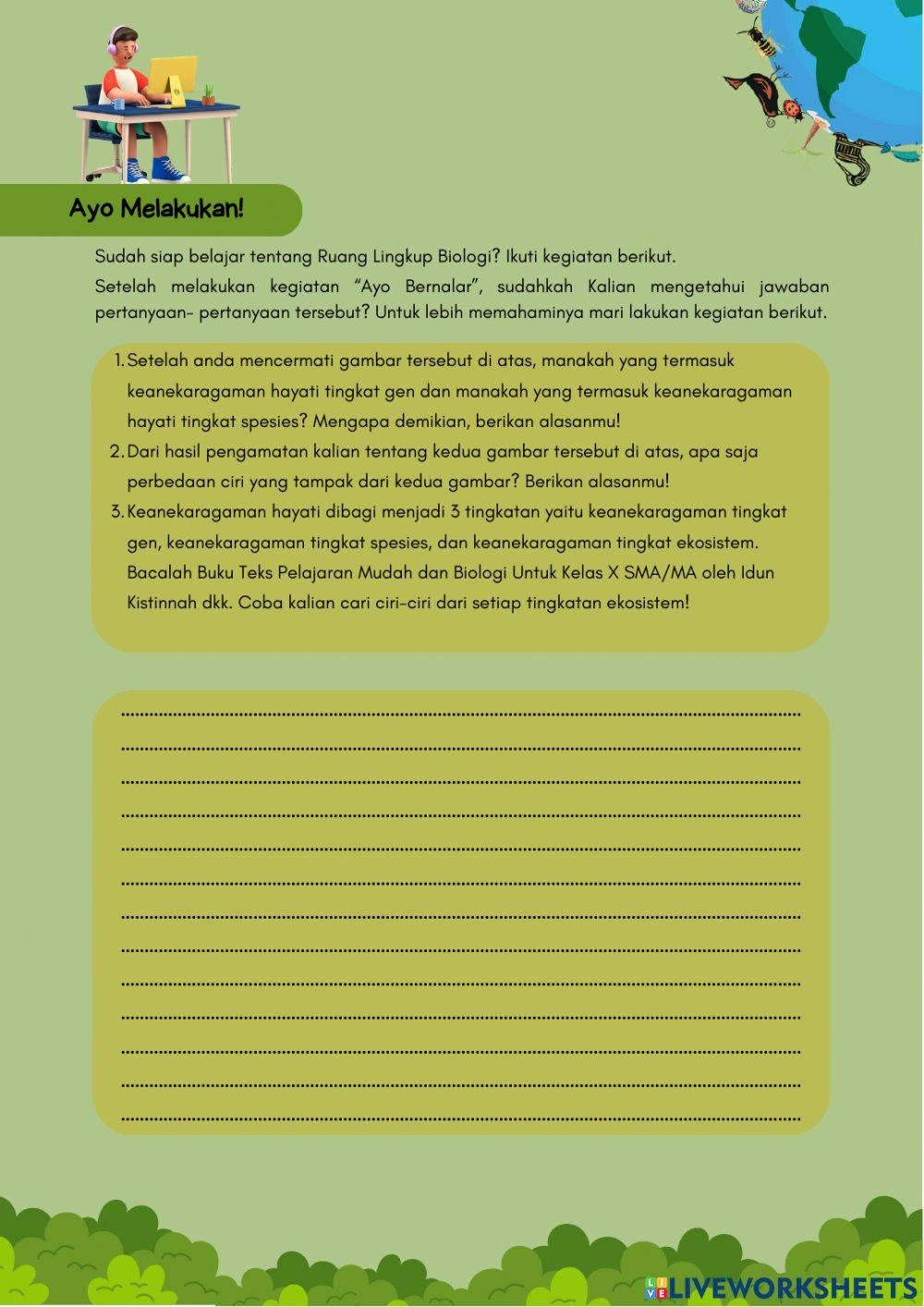 E-lkpd keanekaragaman hayati