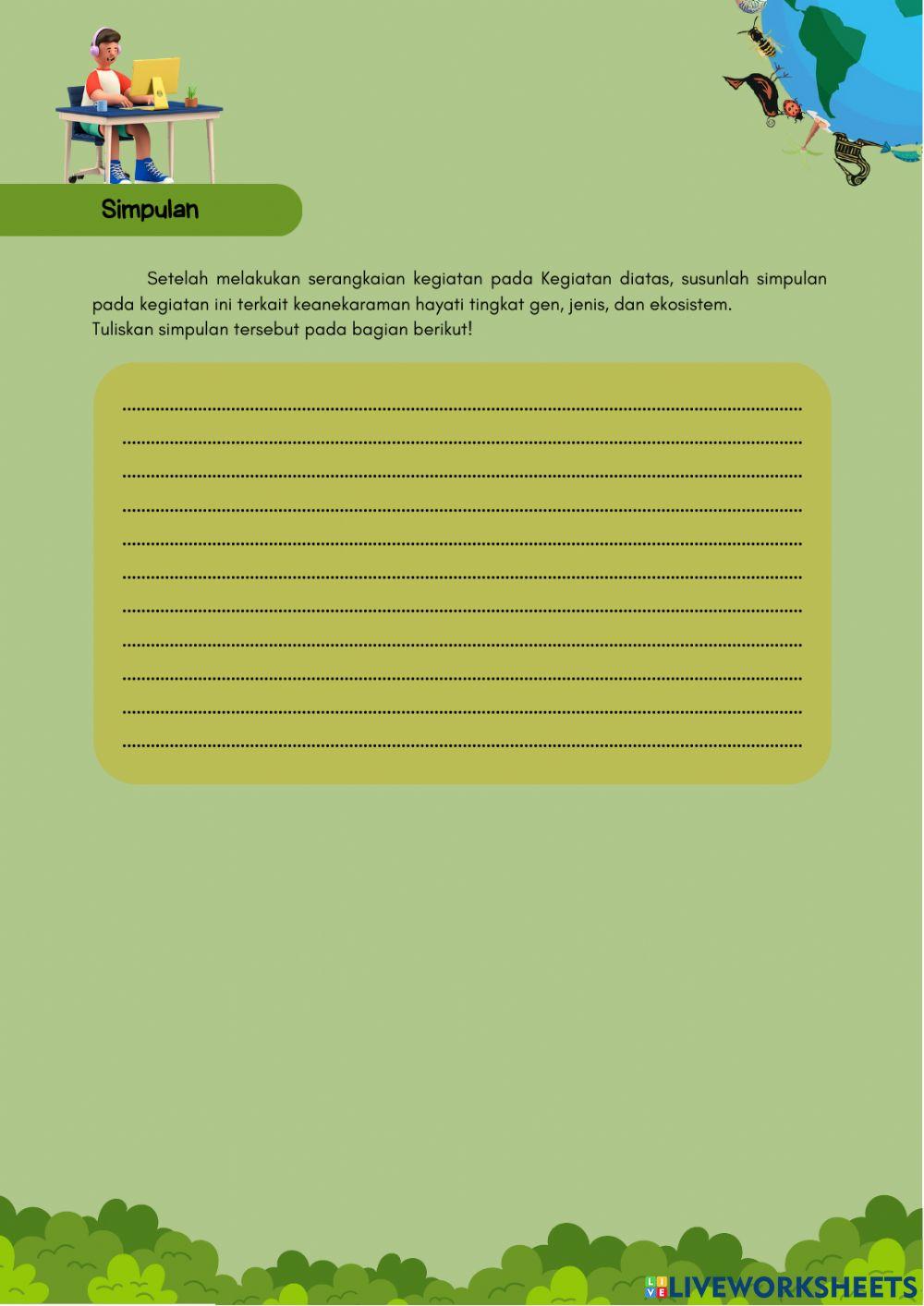 E-lkpd keanekaragaman hayati