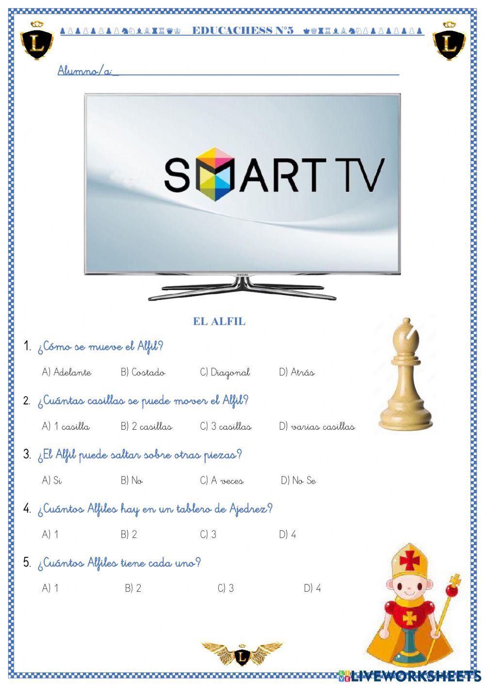 La Familia del Ajedrez: Examen 5