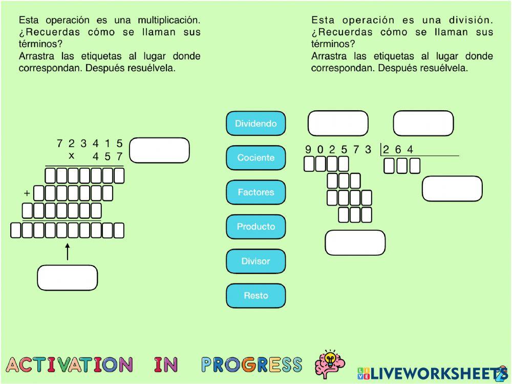 Matemáticas 5º repaso 1T