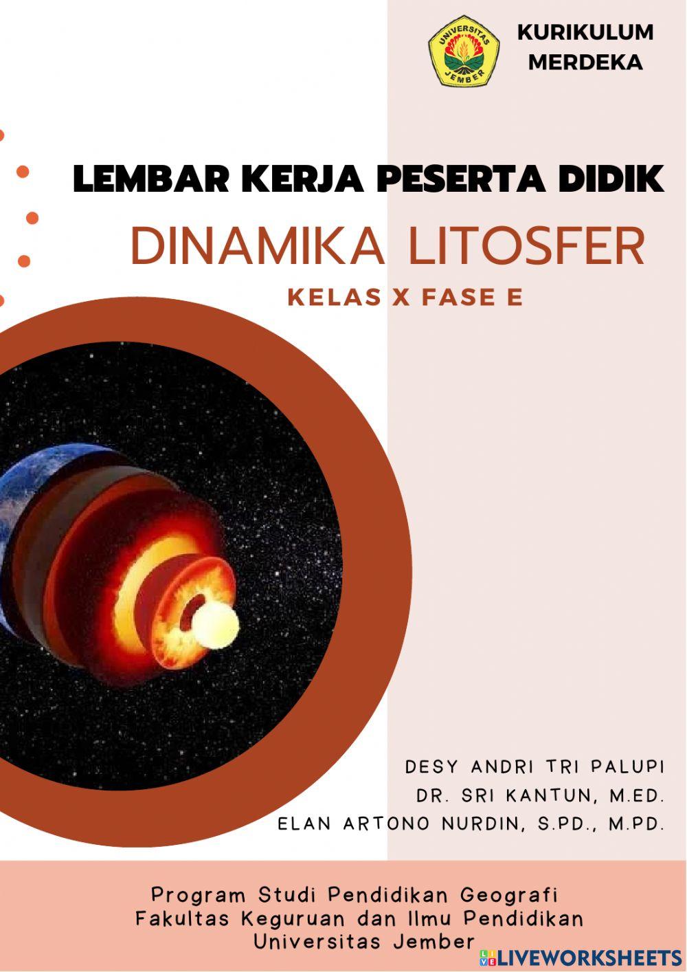 Lkpd 1 dinamika litosfer