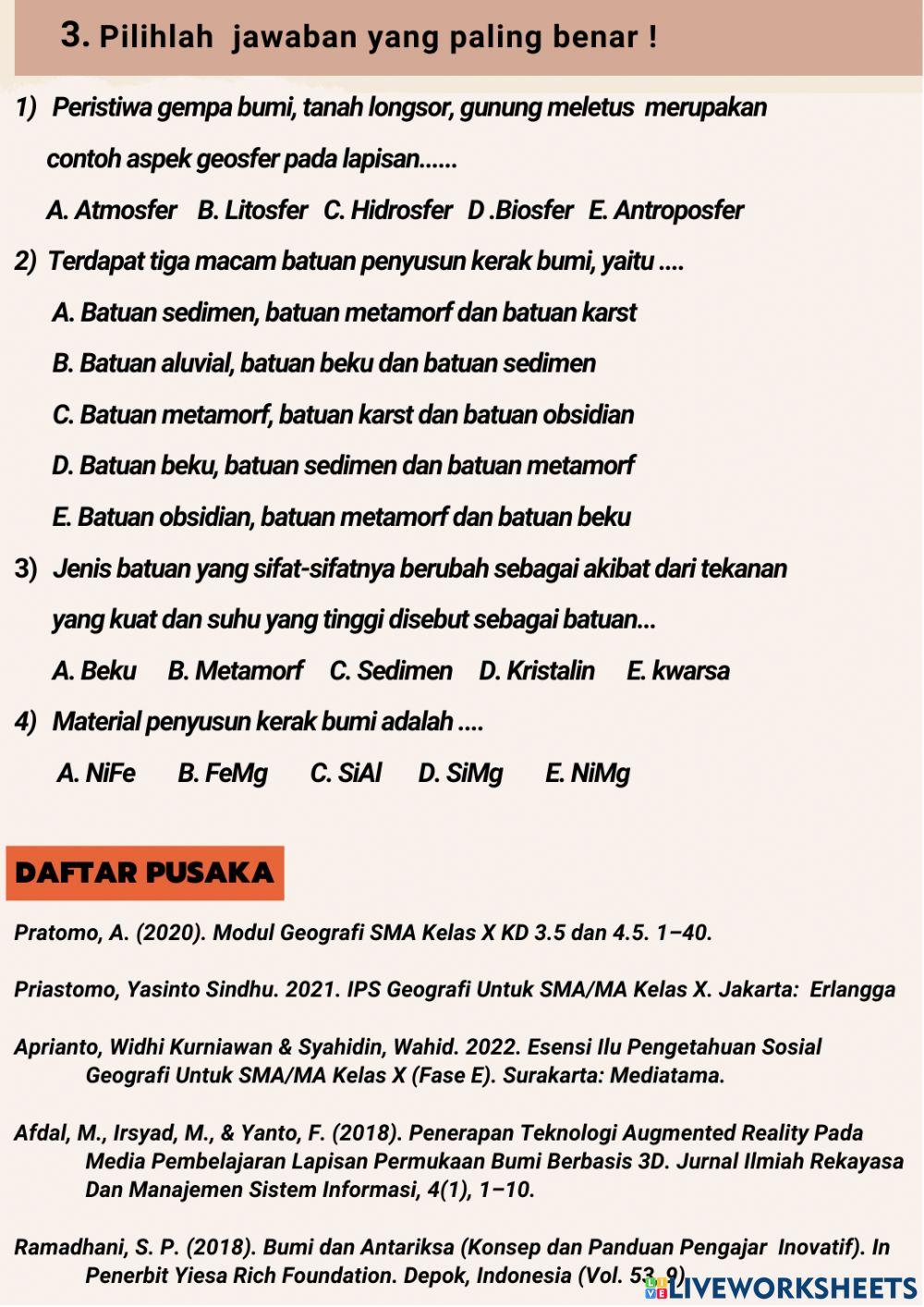 Lkpd 1 dinamika litosfer