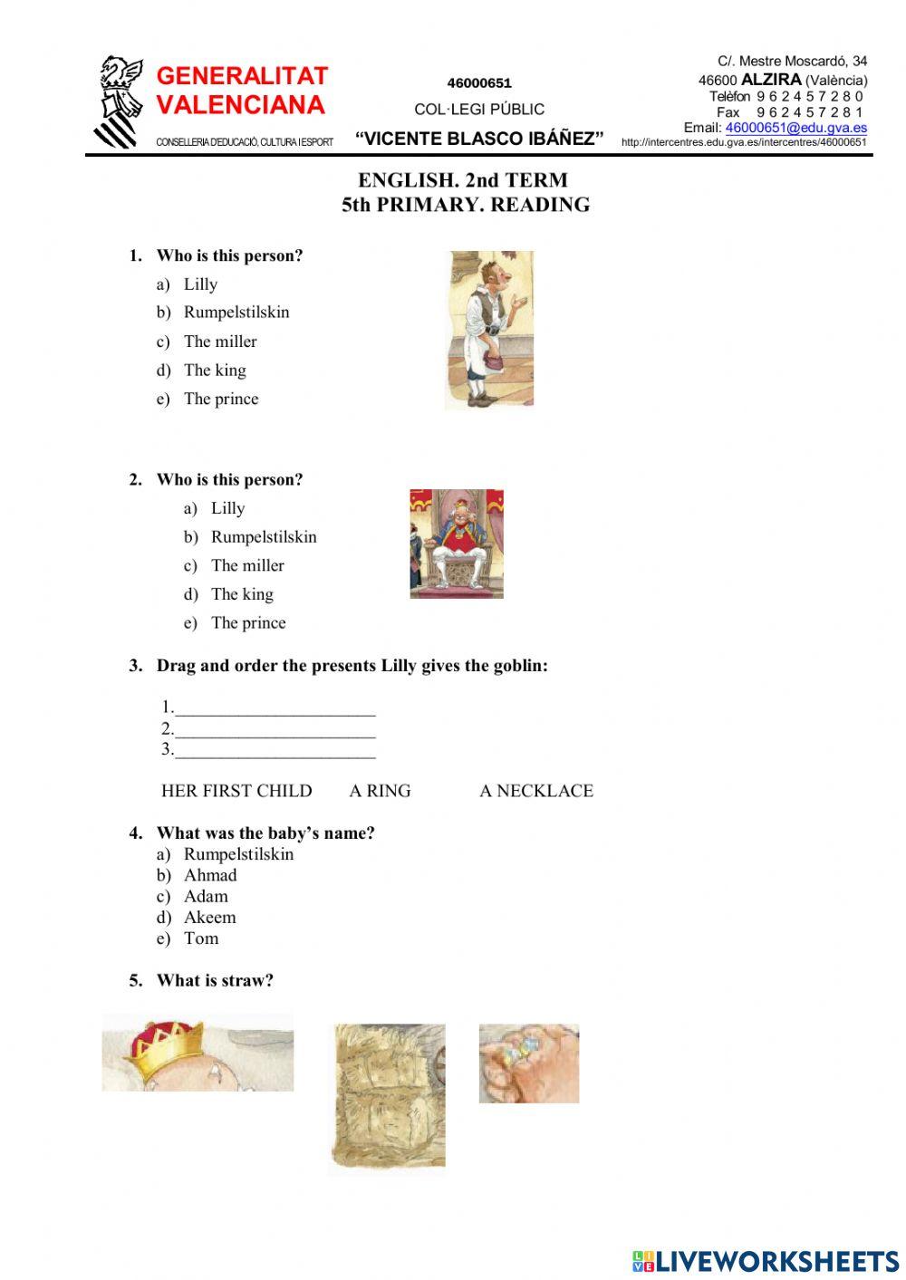 Reading Rumpelstilskin