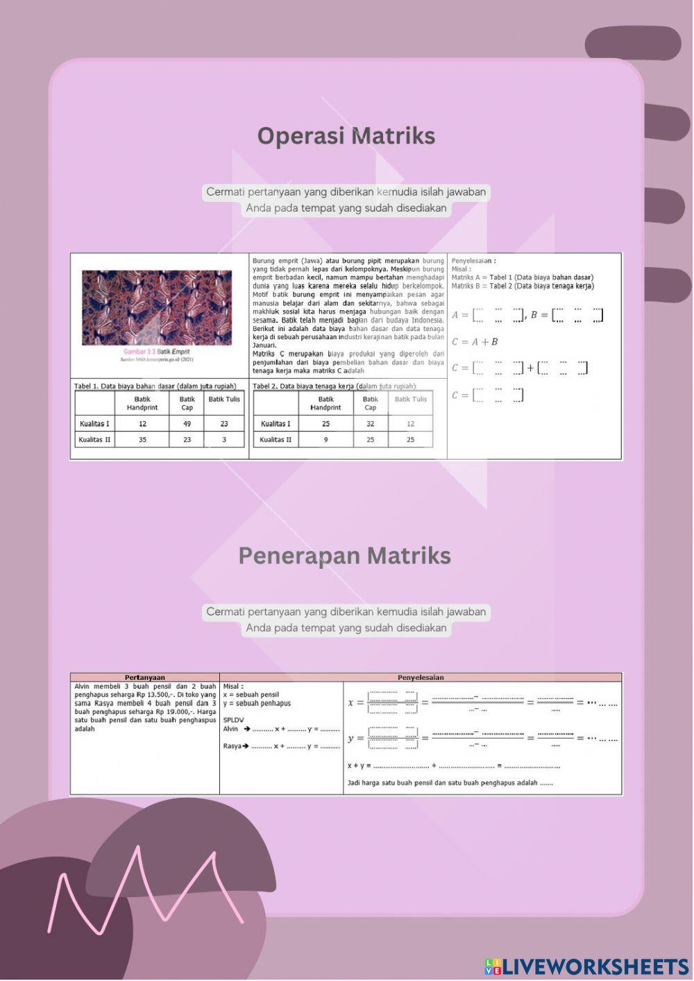 Pendalaman Asesmen Semester Ganjil Kelas XI