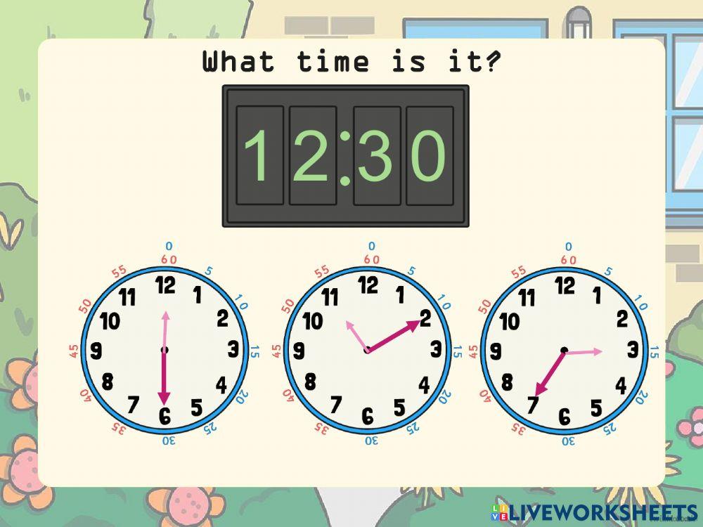 What's the time?