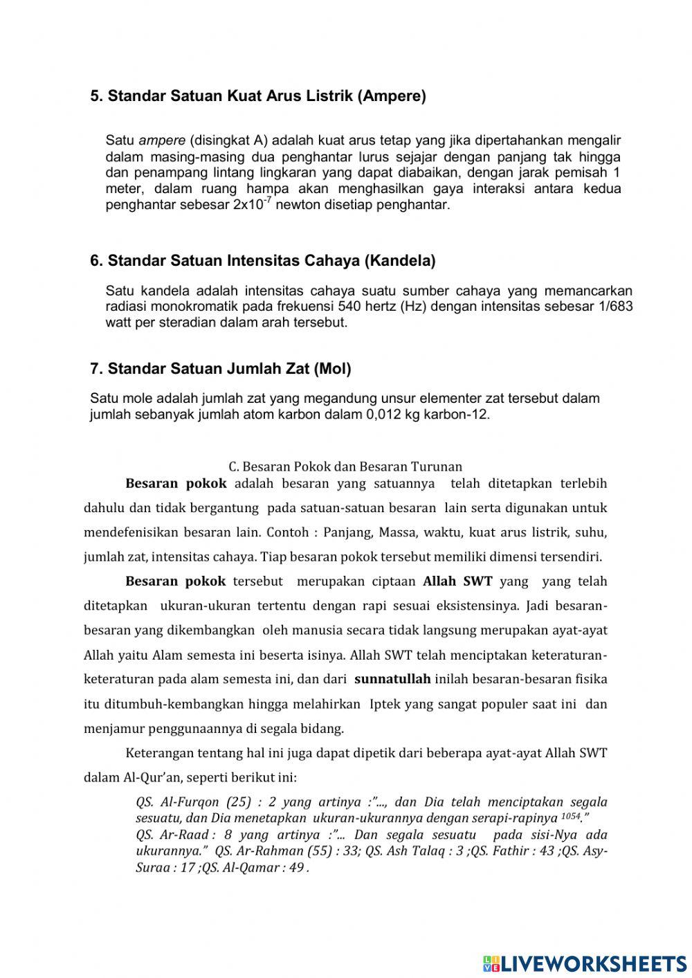 Lkpd besaran dan satuan