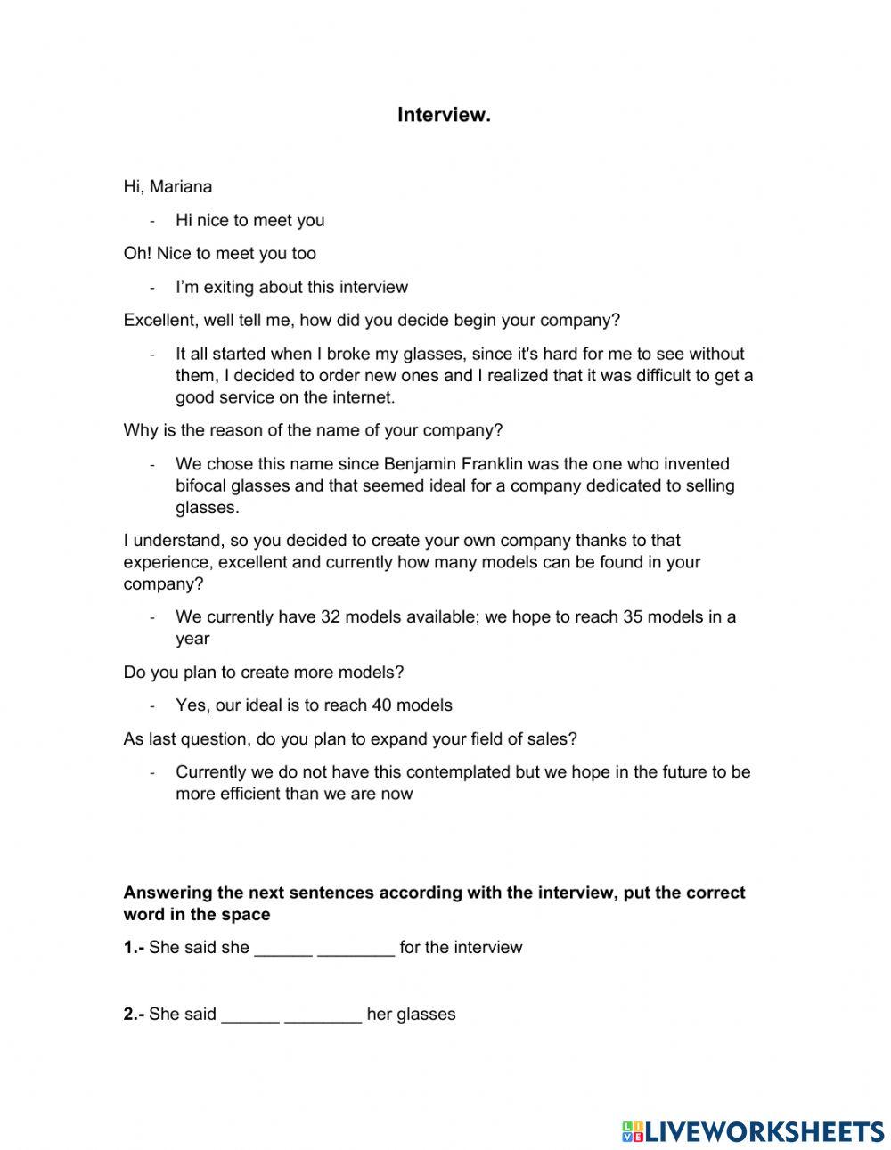 Mexican Entrepreneur Conversation