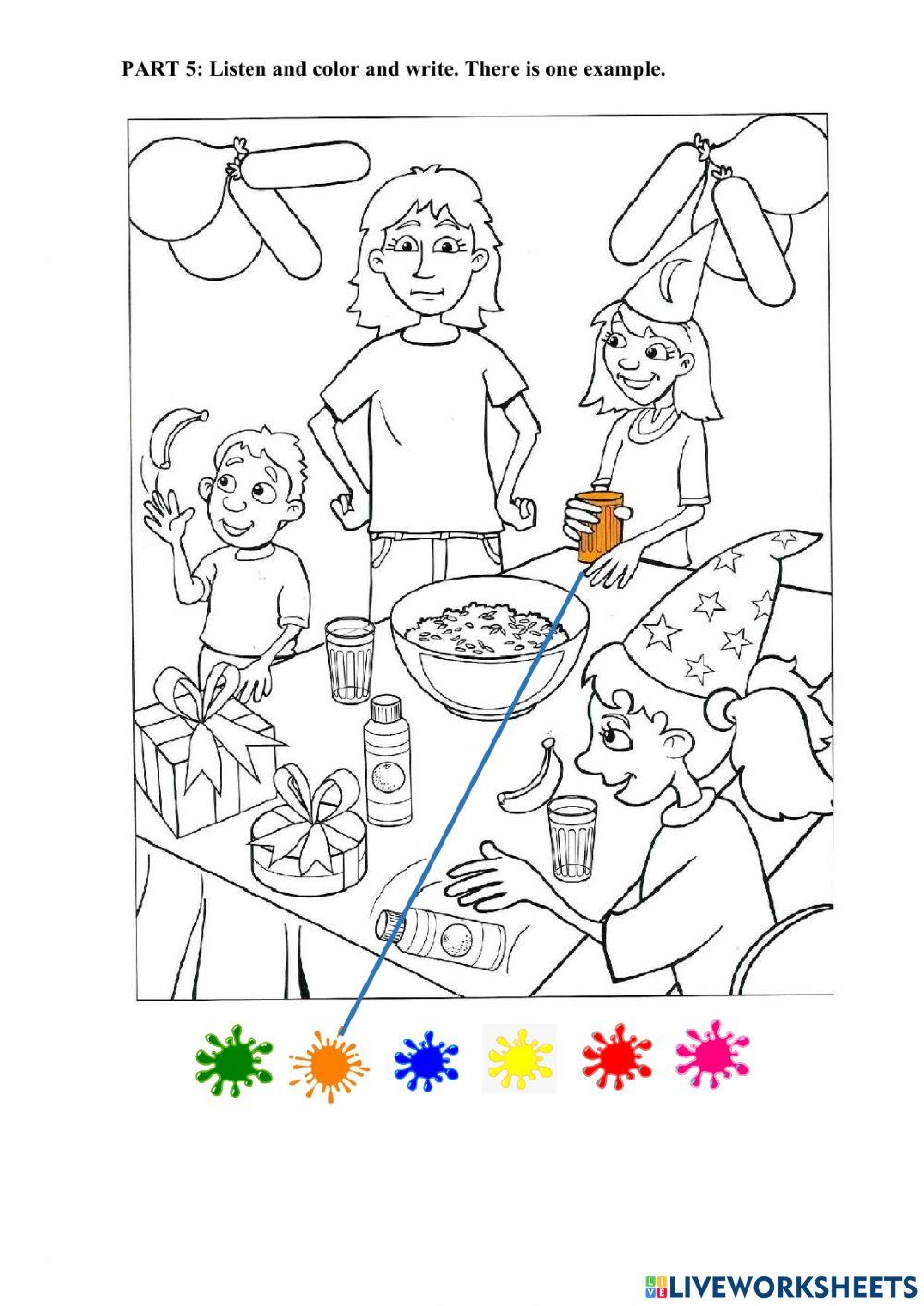 Idict 2 - Test unit 4 - Listening test