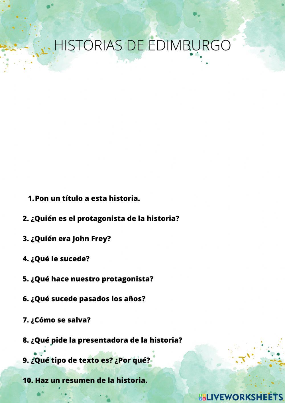 Historias oscuras de Edimburgo