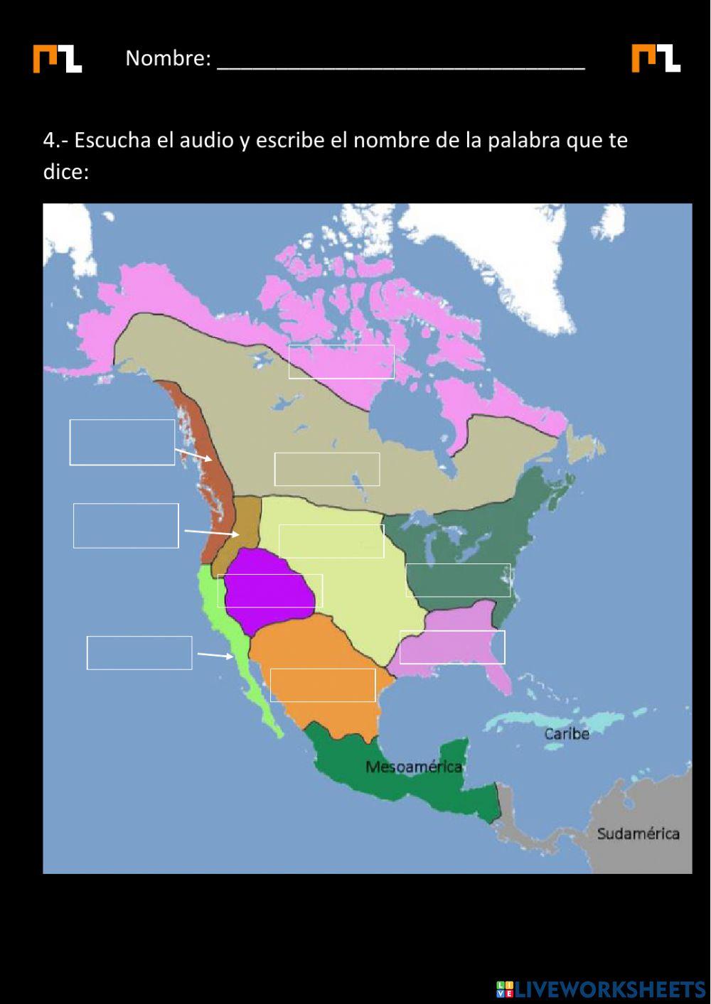 Áreas Culturales Nativo Americanas Precolombinas