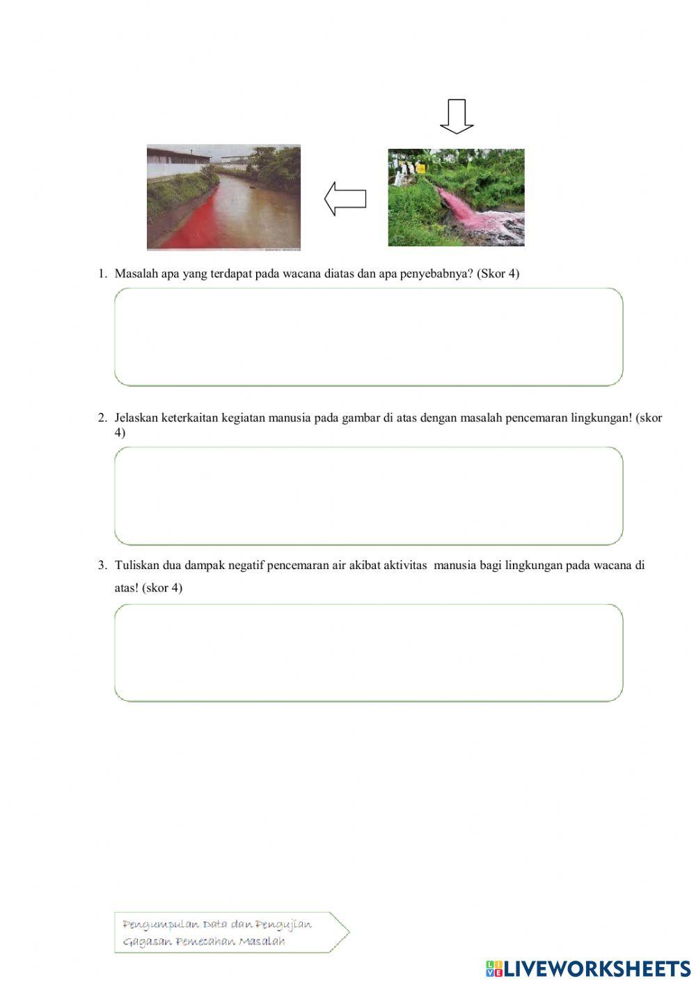 Pencemaran lingkungan kelas x