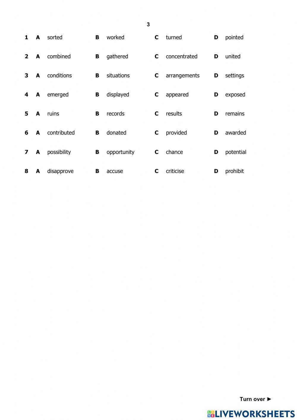 Reading and use of english