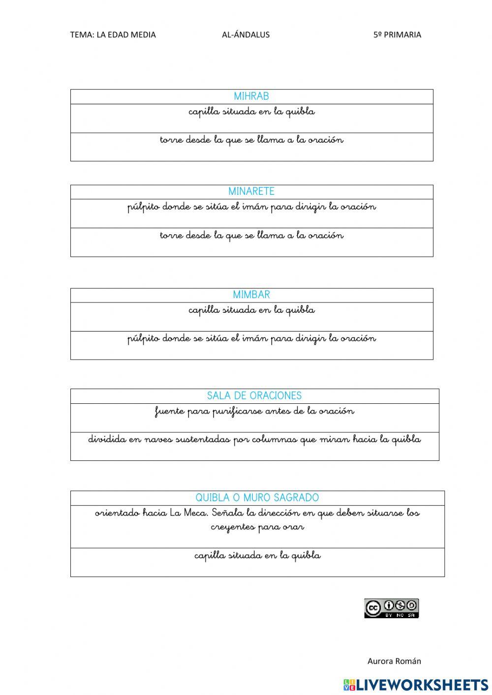 Vida y cultura en Al-Ándalus