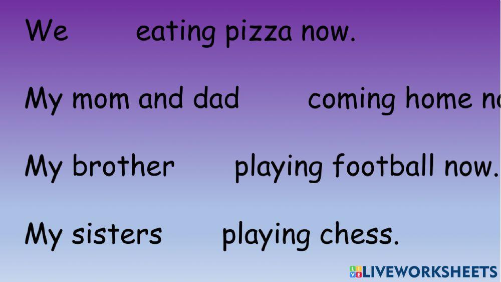 present progressive no 3