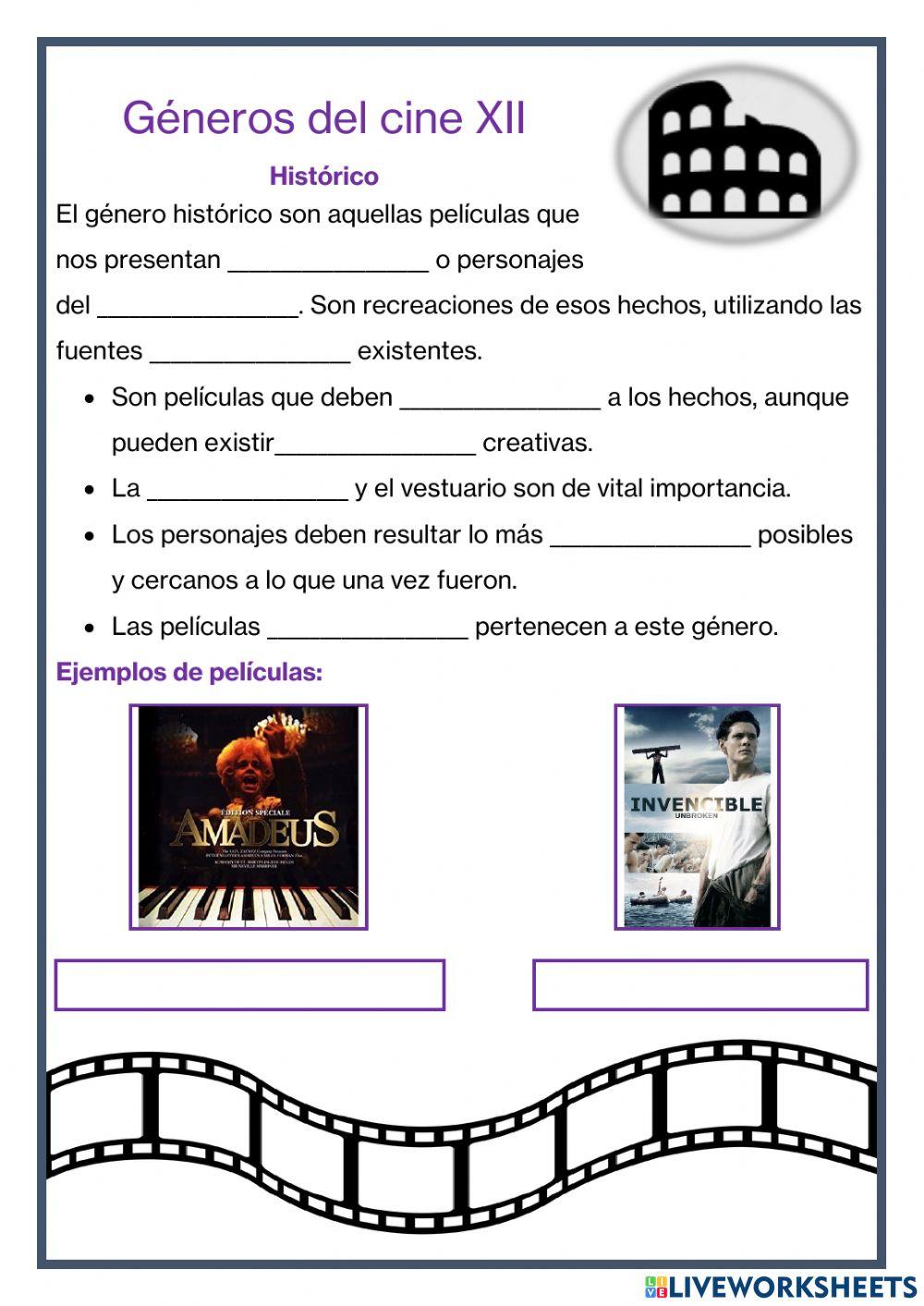 Géneros del cine XII - Histórico