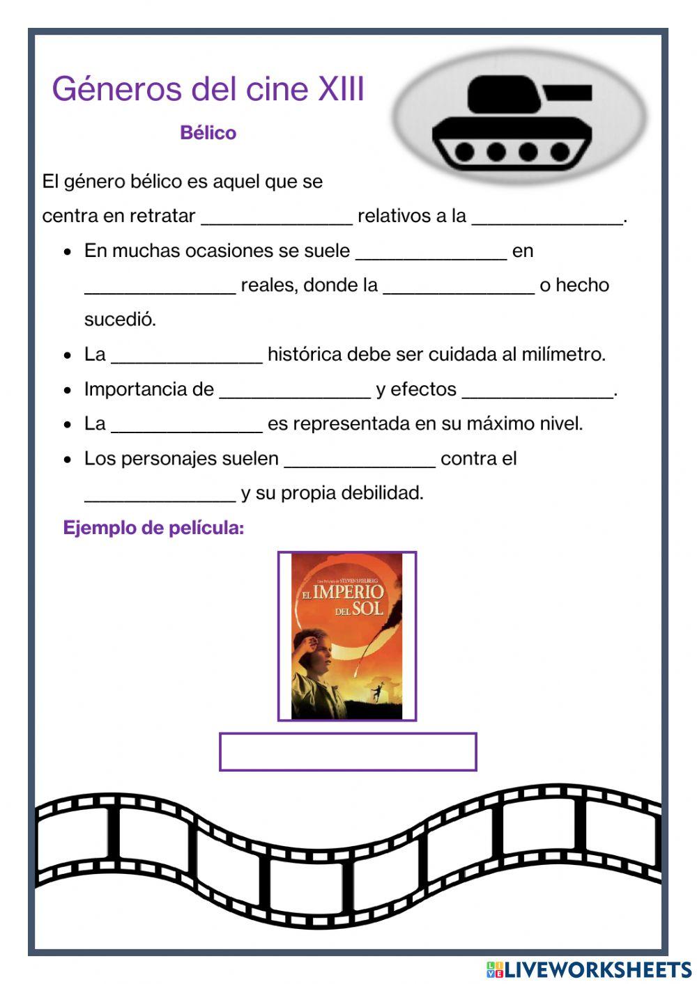 Géneros del cine XIII - Bélico