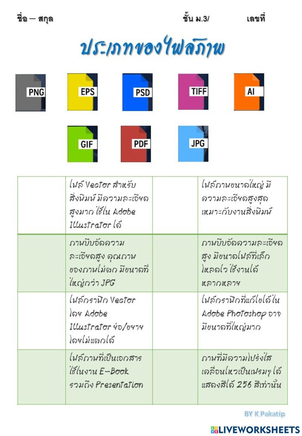 ไฟล์ภาพ