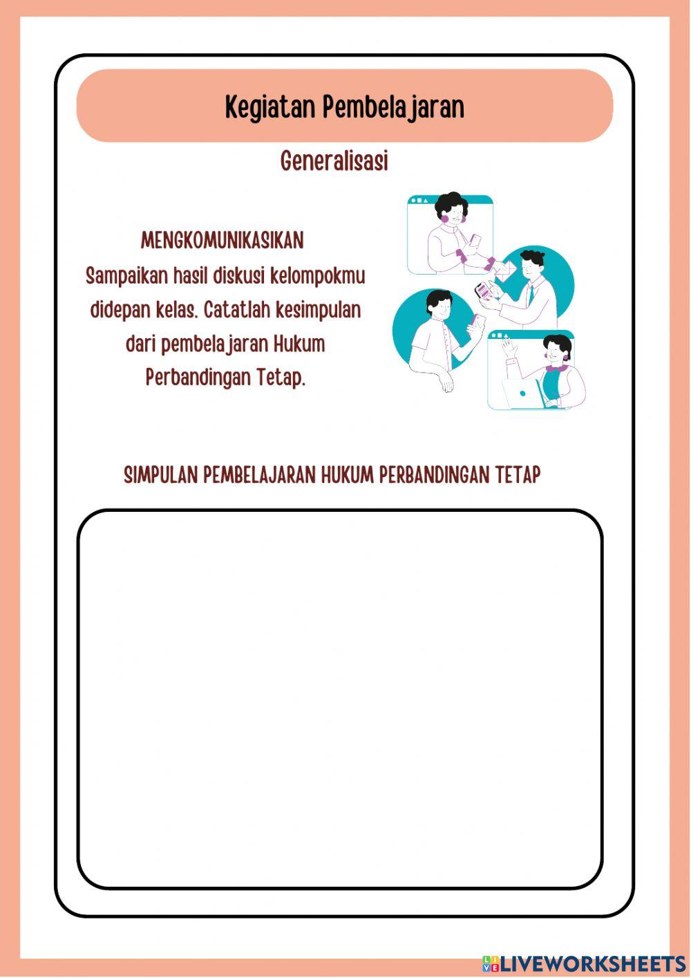 Hukum Perbandingan Tetap (Hukum Proust